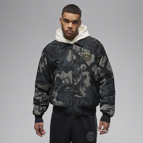MENS - Jordan PSG Jacket - Grey/Black