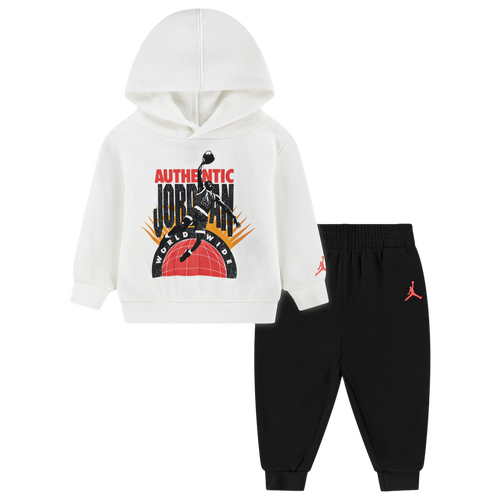 Boys Infant Jordan Authentic Fleece Set - Boys' Infant Sail/Black Size 18MO