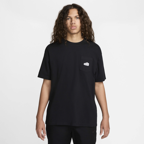 

Nike Mens Nike NSW M90 Pocket Tee - Mens Black Size XL