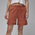 Jordan Flight Fleece Diamond Shorts - Women's Dusty Peach/Heather