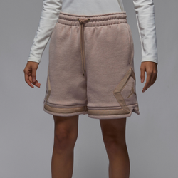 Women's - Jordan Flight Fleece Diamond Shorts - Brown/Brown