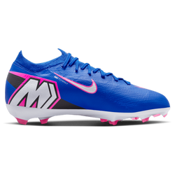 Boys' Grade School - Nike JR ZM Vapor 16 Pro FG - Racer Blue/White