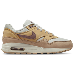 Boys' Grade School - Nike Air Max 1 SE - Light Bone/Smokey Mauve/Light Brown