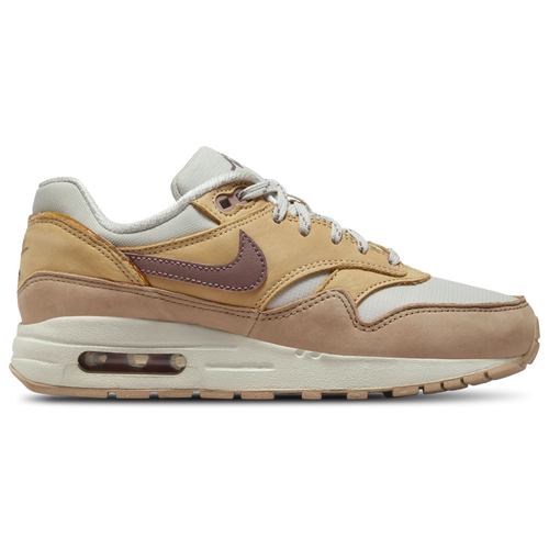 

Boys Nike Nike Air Max 1 SE - Boys' Grade School Shoe Light Bone/Smokey Mauve/Light Brown Size 04.0