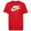 Nike Speckle Swoosh T-Shirt - Boys' Grade School Red/Red