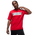Jordan NC Wings Photo Short Sleeve Crew - Men's Gym Red/Black