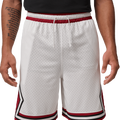 Jordan Dri-FIT SPT 9" Diamond Shorts - Jordan White/Gym Red
