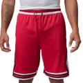 Jordan Dri-FIT SPT 9" Diamond Shorts - Jordan White/Gym Red