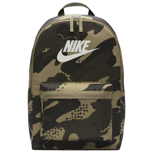 Shop Nike Boys  Heritage Backpack In Cargo Khaki/sail/neutral Olive