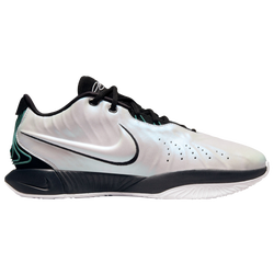 Men's - Nike Lebron XXI - White/Black/Grey