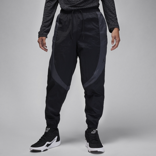 

Jordan Mens Jordan Spirit Jam Warm Up Pants - Mens Black/White Size L