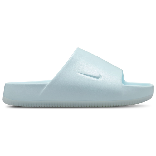 

Nike Womens Nike Calm Slide SE - Womens Shoes Glacier Blue/Glacier Blue Size 05.0