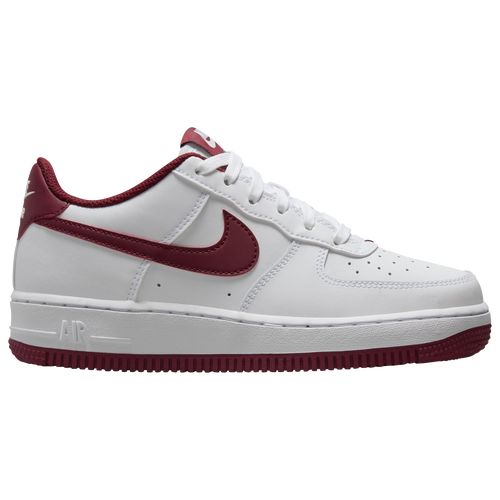 

Boys Nike Nike Air Force 1 Low - Boys' Grade School Basketball Shoe Team Red/White Size 02.0