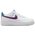 Nike Air Force 1 Low - Boys' Grade School White/Aquamarine/Hyper Pink