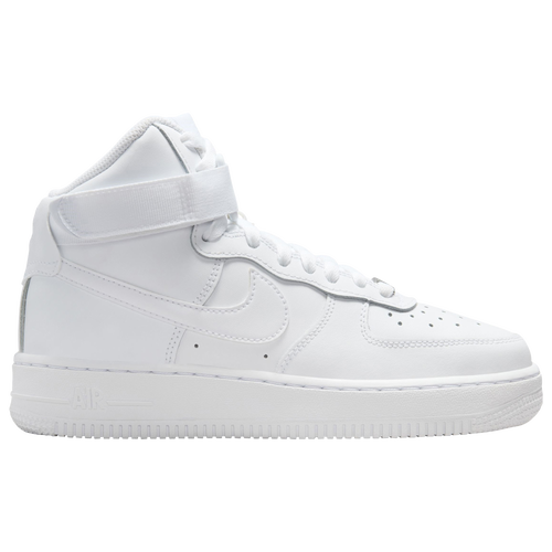 

Boys Nike Nike Air Force 1 High - Boys' Grade School Shoe White/White/White Size 05.0