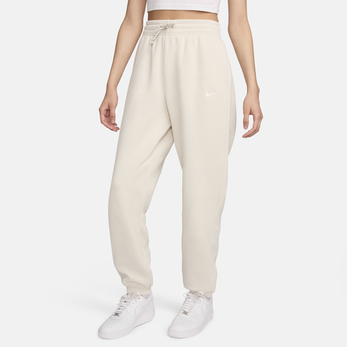 Nike Womens  Phoenix Hr Os Pants In Lt Orewood Brown/sail