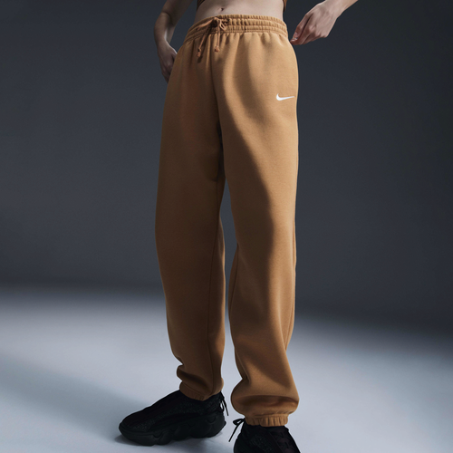 

Nike Womens Nike Phoenix HR OS Pants - Womens Flax/Sail Size S