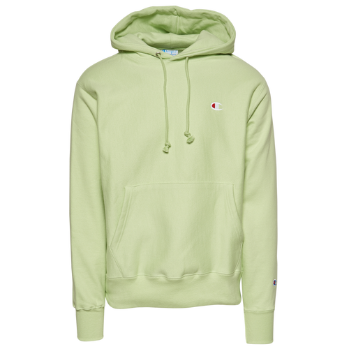 

Champion Mens Champion RW Pullover Hoodie - Mens Green/White Size M