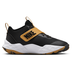 Boys' Grade School - Nike Hustle D 12 - Black/Gold/White