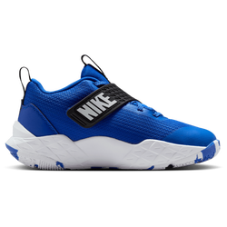 Boys' Grade School - Nike Hustle D 12 - Black/Game Royal/White