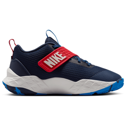 Boys' Grade School - Nike Hustle D 12 - Sail/Team Navy/University Red