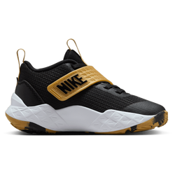 Boys' Preschool - Nike Hustle D 12 - Black/White/Gold