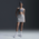 Nike Phoenix Fleece High Rise Mini Skirt - Women's Dk Grey Heather/Sail