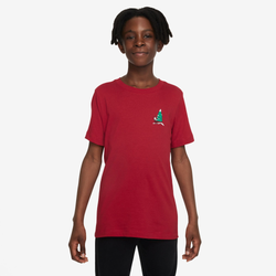 Boys' Grade School - Nike Boxy T-Shirt - Gym Red/Red