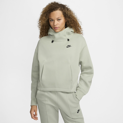 

Nike Womens Nike NSW Tech Fleece OS Hoodie - Womens Jade Horizon/Black Size L