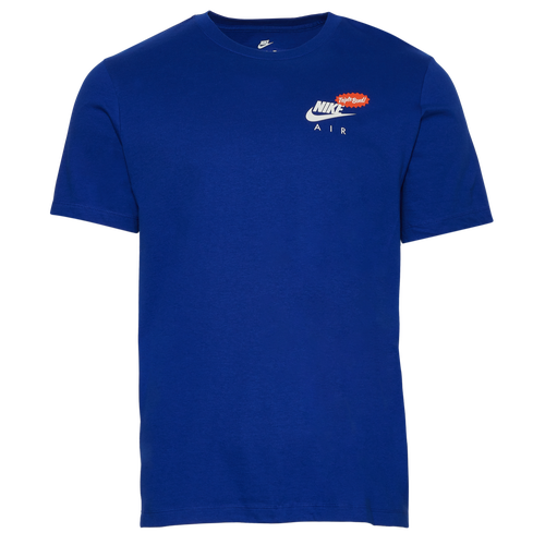 

Nike Mens Nike Get N2 Air T-Shirt - Mens Orange/Blue Size L