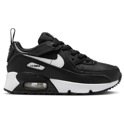 Boys' Preschool - Nike Air Max 90 EasyOn - Black/White/Black