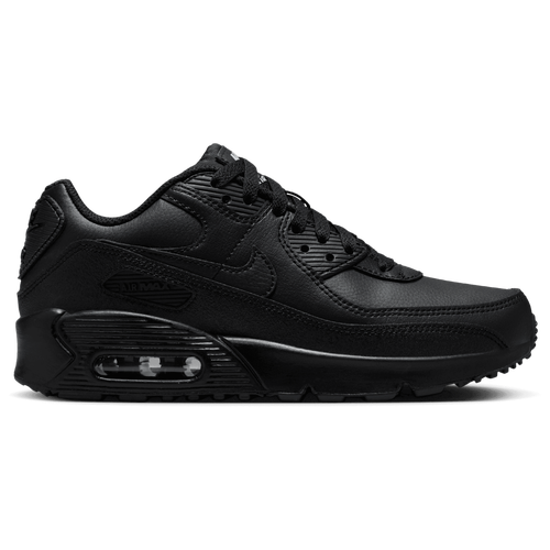 

Boys Nike Nike Air Max 90 - Boys' Grade School Shoe Black/Black Size 04.5