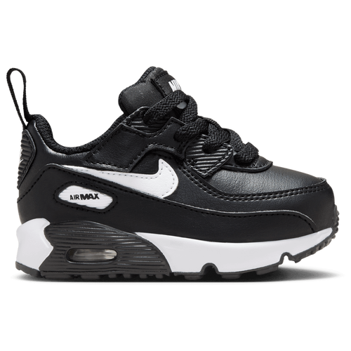 

Nike Boys Nike Air Max 90 EasyOn - Boys' Toddler Shoes White/Black/Black Size 04.0