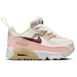 Boys' Toddler - Nike Air Max 90 EasyOn - Echo Pink/Dark Team Red/Phantom