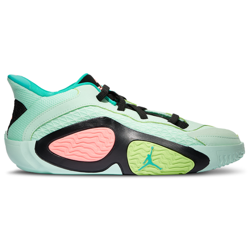 

Boys Preschool Jordan Jordan Tatum 2 - Boys' Preschool Basketball Shoe Black/Mint Foam/Lava Glow Size 01.0