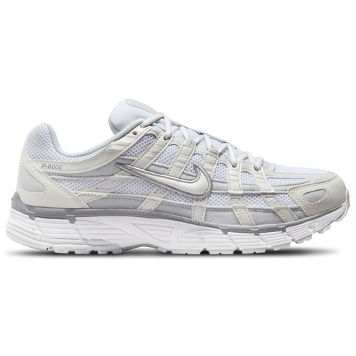 Shop Nike Womens  P-6000 In White/silver