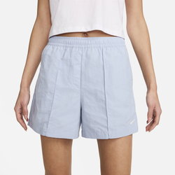 Women's - Nike Essential 5" Woven Shorts - Light Armory Blue/Sail