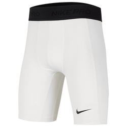 Boys' Grade School - Nike NP Dri-FIT Shorts 24 - White/Black/White