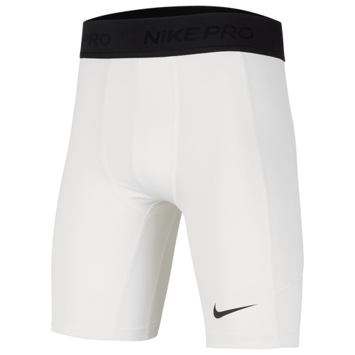 

Boys Nike Nike NP Dri-FIT Shorts 24 - Boys' Grade School White/White/Black Size XL