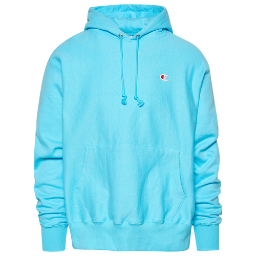 

Champion Mens Champion Reverse Weave Left Chest C Pullover Hoodie - Mens Blue Horizon Size XXL