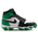 Jordan AJ 1 Mid Cleats - Boys' Grade School Black/Lucky Green