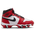 Jordan AJ 1 Mid Cleats - Boys' Grade School Black/White/Red
