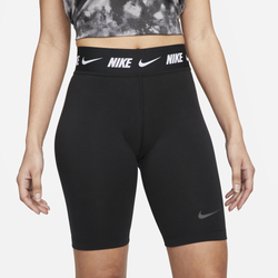 Women's - Nike NSW Short Tight - Black/Dark Smoke Grey