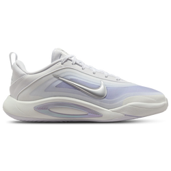 Boys' Grade School - Nike A'One - White/Summit White/Grey