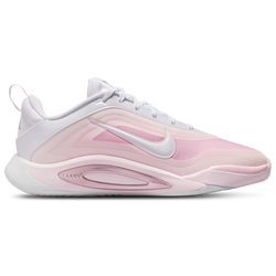 Girls' Grade School - Nike A'One - White/Pink