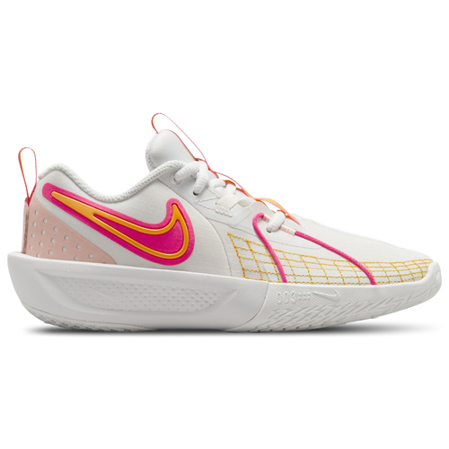 Shop Nike Boys  G.t. Cut 3 In Arctic Orange/summit White/hyper Pink