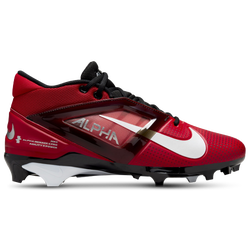 Men's - Nike Alpha Menace 4 Pro - University Red/White/Metallic Silver