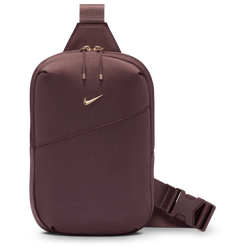 Women's - Nike Aura Crossbody Bag - Tattoo/Tattoo/Lt Trnsprnt Gld