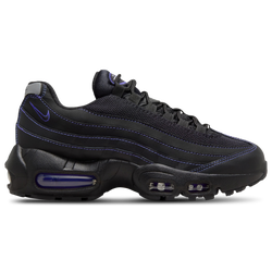 Boys' Grade School - Nike Air Max 95  - Black/Persian Violet/Grey