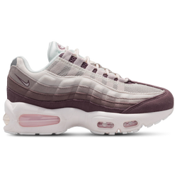 Girls' Grade School - Nike Air Max 95 - Pink/Brown/White
